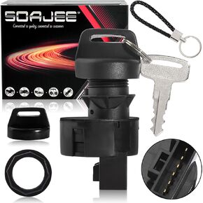 4 Position Ignition Key Switch Compatible with 4011142 4012166 4016058 Sportsman ACE RZR Ranger 300 325 400 450 500 550 570 600 700 800 900 850 General 1000 Crew Hawkeye Magnum Outlaw Scrambler