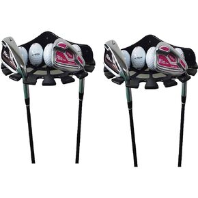 Pmsanzay 2 Pack -Golf Club Organizers Golf Club Display Golf Putter Rack Golf Club Storage Rack Golf Club Holder Golf Club Combo Wall Mount Bracket -Great Way to Organize Your Clubs -Easy to Install