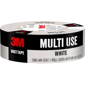 3M 3960-WH Duct Tape, 60 Yards, White