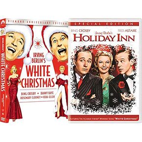 Bing's Treasures Movie Pack Classics Holiday Inn Fred Astaire + Irving Berlin's White Christmas Crosby Diamond DVD Edition Double Feature