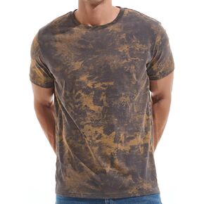 KLIEGOU Men's Crew Neck Hipster T Shirt - Casual Stylish Fitted Print Tees for Men