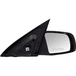 Fit System Driver Side Mirror for Nissan Altima Sedan, textured black, PTM cover, w/turn signal, foldaway, Power