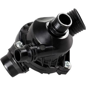BOXI Thermostat Housing with Sensor Fit for 2008-2013 for BMW E82 E88 / 2006-2013 E90 E91 E92 E93 / 2004-2010 E60 E61 E83 X3 / 2003-2008 E85 E86 Z4 / 2009-2016 Z4 / 11537536655