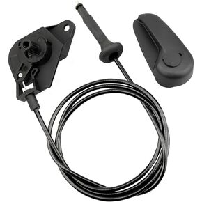 Hood Release Cable Pull Handle Assembly Fit for Ford Fusion 2013 2014 2015 2016 2017 2018 Hood Release Handle and Latch Bracket and Cable Replace DS7Z16B626C DS7Z-99042C74-A DS7Z-16916-F