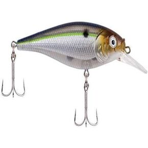 Berkley Flicker Shad Shallow Fishing Lure, Blue Smelt, 2/7 oz, 2 3/4in | 7cm Crankbaits, Size, Profile and Dive Depth Imitates Real Shad, Equipped with Fusion19 Hook
