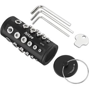 Nitze Camera Tool Set with Screws, Thread Adapters, Wrenches and Flat-Head Screwdriver - N74D