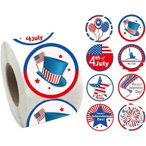 500Pcs/roll,1.5 inch Father's Day Label Stickers Gift Tags for Birthday Party Happy Father's Day Paper Tags DIY Craft Gift Wrapping Best Dad Love You Mustache Labels for Father's Day Gift Wrap