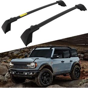FINDAUTO Roof Rack Cross Bars for Ford Explorer 2016-2019 Cargo Bars for Rooftop Cargo Carrier Luggage Kayak Canoe Bike Snowboard