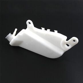 Arashi Radiator Water Coolant Reservoir Tank for Yamaha YZF R1 2002 2003 Motorcycle Replacement Accessories Parts Bottle w/Cap Radiator Overflow Expansion White YZF-R1 02 03