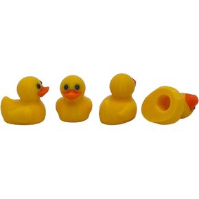 Rubber Duck Valve Stem Cap Set - Choose Your Color (Red - Glow in The Dark)