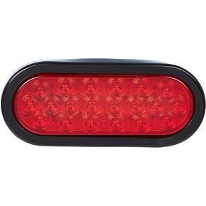 Buyers Products 5626520 6 Inch Red Oval Stop/Turn/Tail Light With 20 LEDs Kit