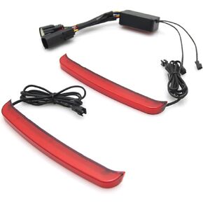 Smoke Tracer Rear Saddlebag Tail Light LED Signal Indicator Run Turn Brake Lights Signal Lamp For Harley Touring Street Gilde Road King Electra Glide Ultra CVO 2014-2023 Motorcycle (Smoke)