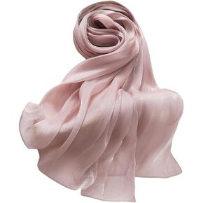 Lina & Lily Sheen Shimmer Women's Crepe Scarf Shawl Wrap Head Hijab Lightweight