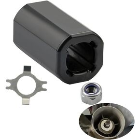 835257Q1 Flo-Torq II Hub Kit Replace for Mercury 135-300 HP/Mercruiser Alpha Bravo One Drives，Replacement Quicksilver Flo Torq II Hub Kit-3pcs