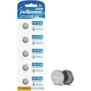 CR1216 Watch Battery CR 1216 Battery 3V Lithium Button Cell Battery (10 Count (Pack of 1))