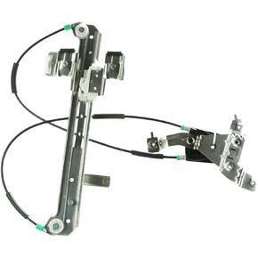 A-Premium Power Window Regulator without Motor Compatible with Cadillac Escalade 2002-2006 Chevrolet Tahoe GMC Yukon 2000-2006 Rear Left Driver Side
