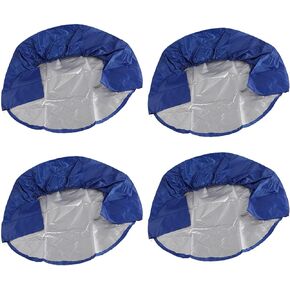 Set of 4 Tire Covers, 4pcs 32 Inch Wheel Tire Covers Car Wheel Protective Covers for RV Truck Car Camper Trailer(Blue)