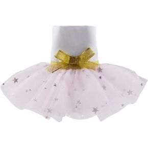 E-TING Santa Clothing Light Pink Tulle Dress for elf Doll Christmas Decoration Accessories