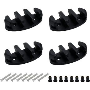 Coshar 4 قطعة نايلون كاياك متعرج مرساة مرساة مجموعة كاياك حبل حامل لقارب آمن قوارب الكاياك سطح السفينة تزوير الملحقات in Kuwait