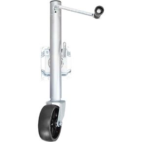 ATR39002MB-1 Torin Boat Trailer Jack with Dual Wheel: Heavy Duty Swing-Back Bolt-On Trailer Jack, 3/4 Ton (1,500 lb.) Capacity