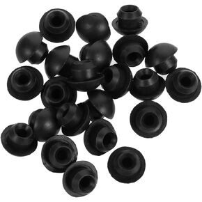 Uonlytech Floor Jack Plugs 20 Pcs Jack Plug Bottle Jacks Black Car Accessories Accesorios para Autos Jack Handle Jack Rod Hydraulic Jack Parts Rubber Filling Rubber Plug Black Car Jacks