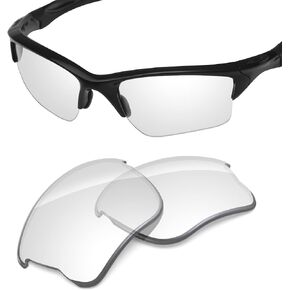 Tintart Performance Replacement Lenses Compatible with Oakley Half Jacket 2.0 XL - Photochromic Clear to Dark
