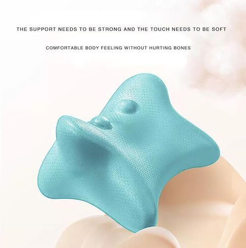 GeRRiT Neck Stretcher for Neck Relief - Neck and Shoulder Relaxer Neck Pillow Cervical Spine Traction Device to Relieve Neck and Shoulder Fatigue and Pain, Chiropractic Pillow Relief TMJ Muscle Pain in Saudi Arabia