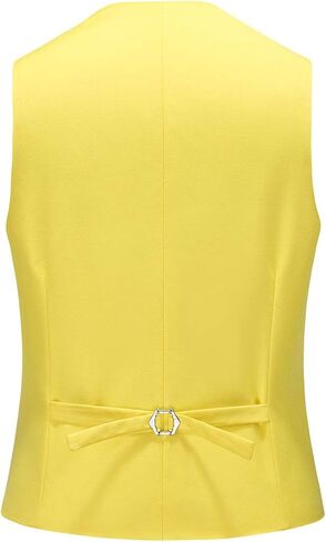 بدلة فستان YFFUSHI رجالي مكونة من 3 قطع بمقاس نحيف وزر واحد وطية صدر مدببة رسمية غير رسمية سترة تكس بنطلون in Kuwait