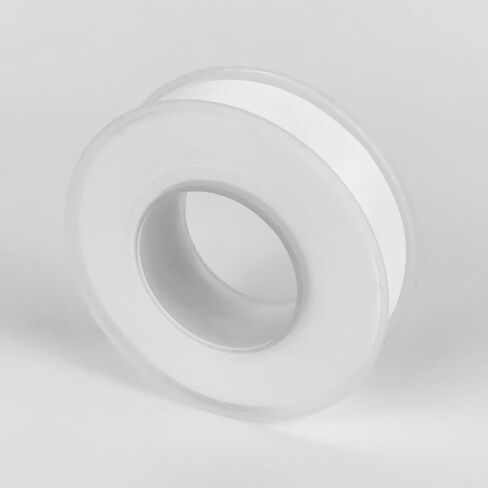 Thread Seal Tape, Pipe Seal Tape, Teflon Tape to Prevent Leaks at Faucet Connections, Pipes, Shower Heads, and Drain Pipes for Water Lines 20m x 18mm in Saudi Arabia