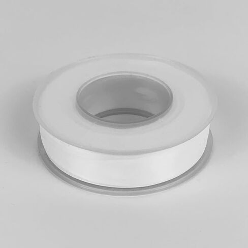 Thread Seal Tape, Pipe Seal Tape, Teflon Tape to Prevent Leaks at Faucet Connections, Pipes, Shower Heads, and Drain Pipes for Water Lines 20m x 18mm in Saudi Arabia