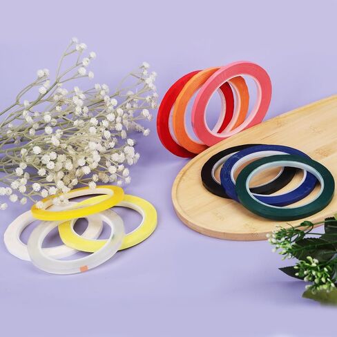 10 Rolls Autoclave Tape-Sterilization Tape, 0.24" Width 216.5' Length Instruments Identification Tape 10 Colors Surgical Dental Tape Instrument Tape Autoclavable 270 Fahrenheit Steam in Saudi Arabia