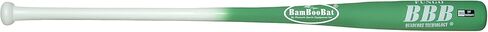 BAMBOOBAT من Pinnacle Sports Equipment INC. مضرب بيسبول من الخيزران للبالغين من Fungo Infield/Outfield، مقبض أبيض/Kelly Barrel، 34 بوصة in Saudi Arabia