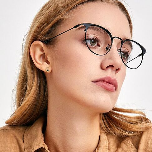 14k الذهب الحقيقي القط أقراط Delicate14k الذهب الأصفر القط وأقراط الهلال القمر الأسود القط مجوهرات هدايا للنساء الفتيات عشاق القط in Kuwait
