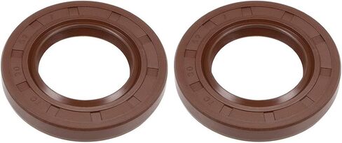 uxcell Oil Seal 30mm Inner Dia 52mm OD 7mm Thick Fluorine Rubber Double Lip Seals 2Pcs in Saudi Arabia