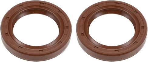 uxcell Oil Seal 30mm Inner Dia 52mm OD 7mm Thick Fluorine Rubber Double Lip Seals 2Pcs in Saudi Arabia