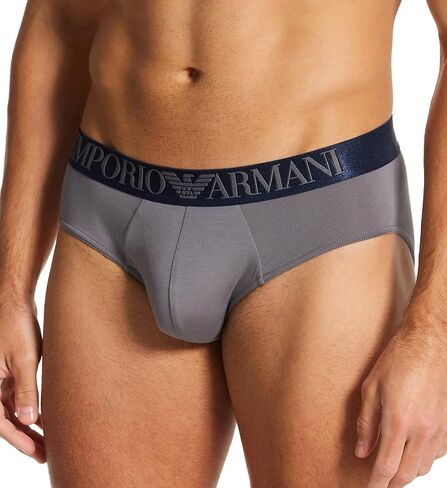 Emporio Armani Men's Soft Modal Elastic Band Brief in Saudi Arabia