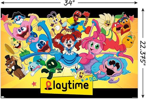 Trends International Poppy Playtime - Group Wall Poster in Saudi Arabia