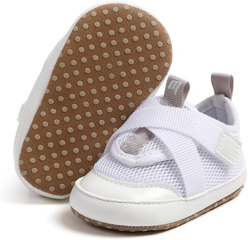 SOFMUO Baby Boy Girl Shoes Breathable Infant Mesh Sneakers Soft Newborn Moccasins Toddler First Walkers in Saudi Arabia