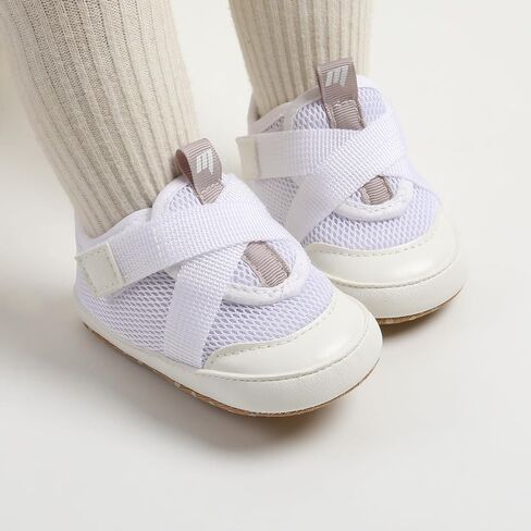 SOFMUO Baby Boy Girl Shoes Breathable Infant Mesh Sneakers Soft Newborn Moccasins Toddler First Walkers in Saudi Arabia
