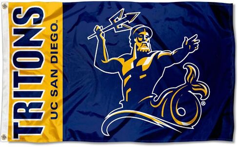College Flags & Banners Co. San Diego Tritons Flag in Saudi Arabia