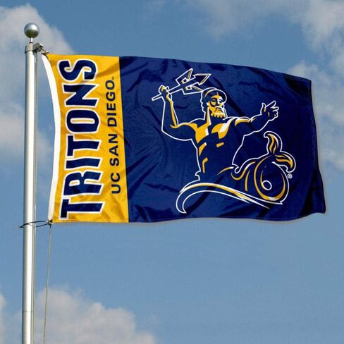College Flags & Banners Co. San Diego Tritons Flag in Saudi Arabia