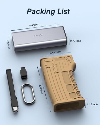 حامل بطاقة الذاكرة NewQ مع قارئ بطاقة SD/TF مزدوج USB 3.2/3.1 وSD 4.0/3.0 معايير 5 جيجابت في الثانية USB-C Micro SD محول بطاقة الذاكرة 312 ميجابايت/ثانية قارئ بطاقة SD من النوع C و14 فتحة حمل in Kuwait