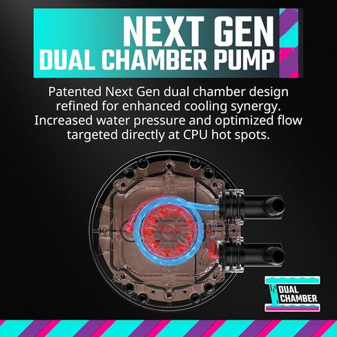 مبرد سائل CoolerMaster MasterLiquid 240 Atmos ARGB Close-Loop AIO، مضخة مخصصة، مراوح Sickleflow Edge PWM، مشعاع 240 مم، CryoFuze، AMD Ryzen AM5/AM4، Intel LGA1700/1200 (MLX-D24M-A25PZ-R1) in Saudi Arabia