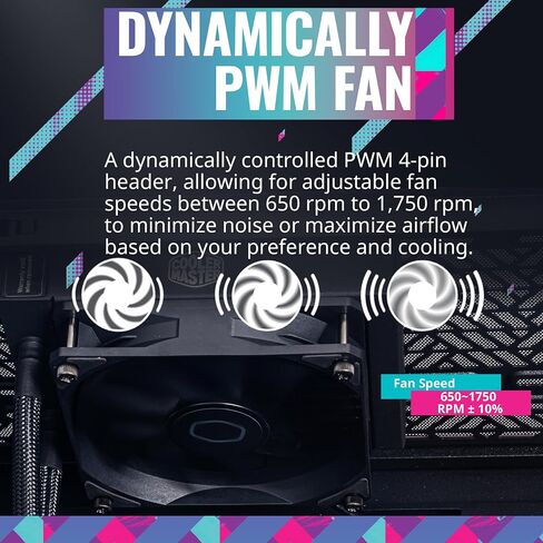CoolerMaster MasterLiquid 240 Atmos ARGB Close-Loop AIO Liquid Cooler, Customize Pump, Sickleflow Edge PWM Fans, 240mm Radiator, CryoFuze, AMD Ryzen AM5/AM4, Intel LGA1700/1200 (MLX-D24M-A25PZ-R1) in Saudi Arabia