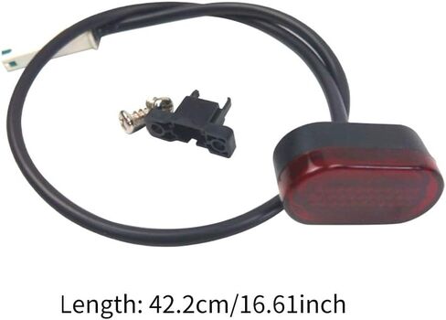 CALIDAKA Tail Light for NINEBOT Max G30 Electric Scooter, Safety Lamp Brake Easy Install Rear Tail LED Lamp,Rear Tail Light for Electric Scooter Safety Lamp in Saudi Arabia
