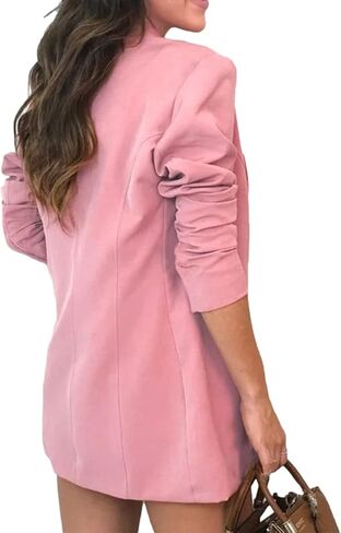 aromm 3 Pieces Business Outfits for Womens Comfortable Long Sleeve Blazer & Tied Shorts & Camisole Suits Set in Saudi Arabia