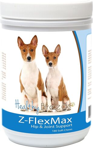 Healthy Breeds Basenji Z-Flex Max Dog Hip and Joint Support 180 Count in Saudi Arabia