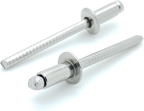 XtremepowerUS 13219 ASSORTM Rivet POP 1000 قطعة، فضي in Kuwait