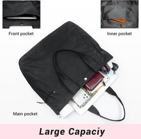 VOLGANIK ROCK Large Tote Bags for Women Lightweight Shoulder Bag for Women Gym Bag Beach Tote Bag Travel Handbag in Saudi Arabia