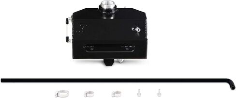 Mishimoto MMRT-MUS-15EBK Expansion Tank Compatible With Ford Mustang EcoBoost V6 V8 2015-2018 Black in Saudi Arabia